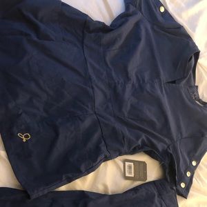 navy blue jaanuu scrubs